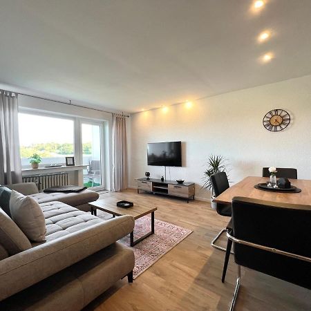 Stilvolles Apartment Mit Laendlichem Ausblick Hattingen Bagian luar foto