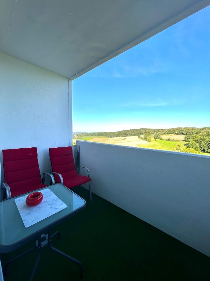 Stilvolles Apartment Mit Laendlichem Ausblick Hattingen Bagian luar foto
